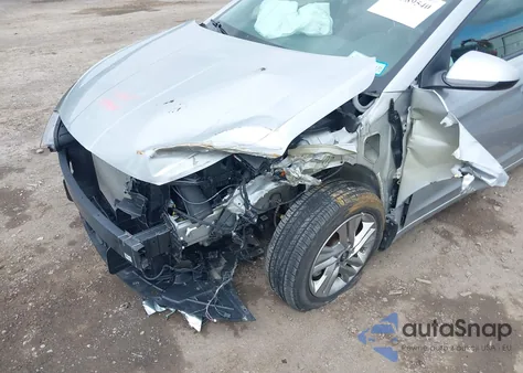 2020 Hyundai Elantra Sel from USA, damaged, VIN KMHD84LF0LU083231